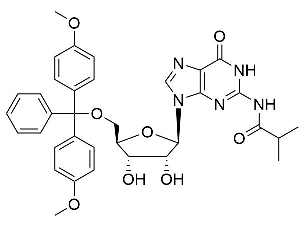 5'-O-(4,4'-二甲氧基三苯甲基)-N2-異丁?；?2'-鳥苷