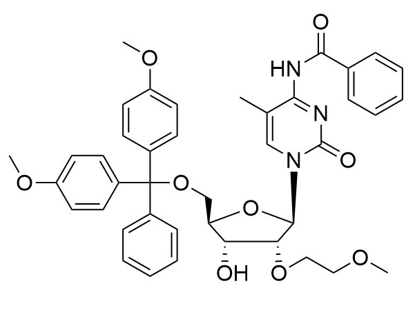 N-苯甲?；?2'-O-甲氧基乙基-5-O-二甲氧基三苯甲基-5-甲基胞苷